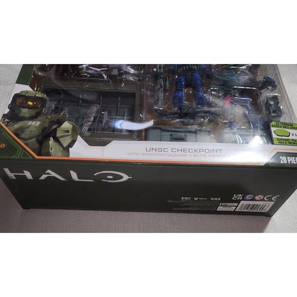 Halo UNSC Check point with Spartan Gungir and Elite mercenary - Picture 4 of 7